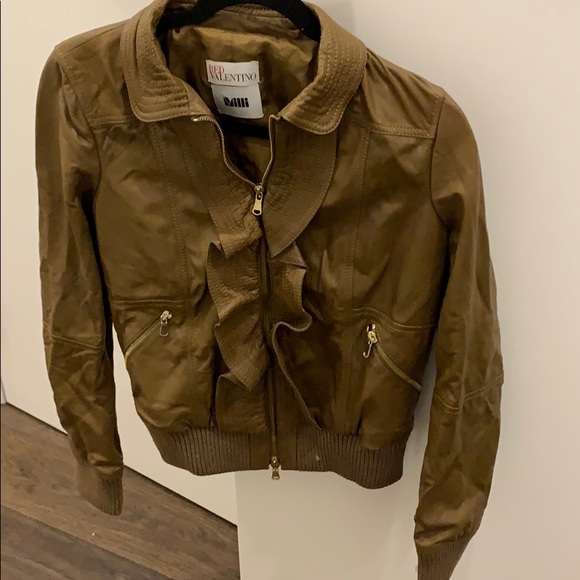 Red Valentino Leather jacket - Picture 6 of 10